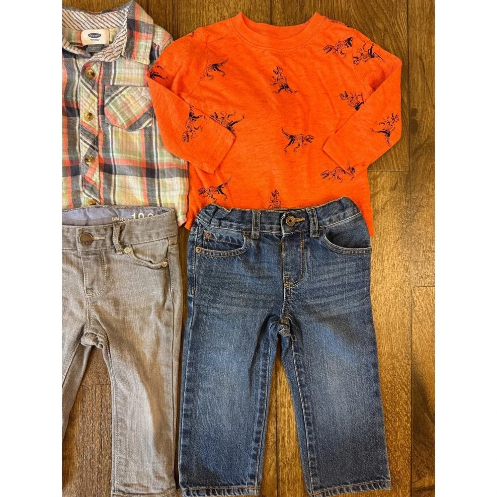 Gap Toddler Baby Boy 12-18 12/18 Months Clothes Shirts‎ Pants Jeans Long Sleeve